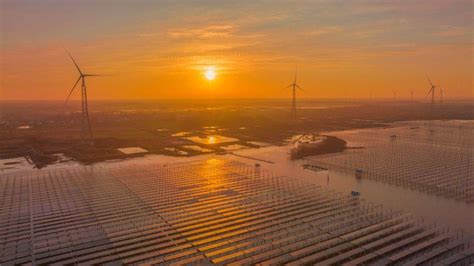 Climate Change Wind And Solar Reach Milestone As Demand Surges Bbc News