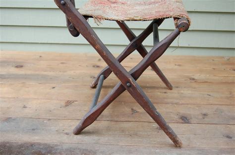 Here's the guest tutorial i mentioned yesterday: Antique Folding Wooden Camp Chair Civil War Era : Starr ...