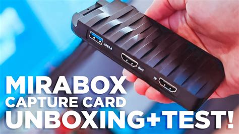 It works with ps4, xbox one, 360, wii u and switch. As good as Elgato? Mirabox Capture Card Unboxing + Test! - YouTube
