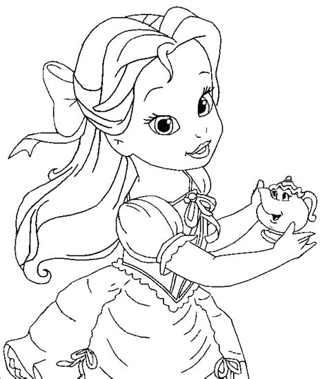 This is baby princess coloring pages baby disney princess printable coloring pages coloring page image. Disney Baby Princess Coloring Pages - Coloring Home