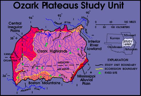 Ozark Plateaus Biology Study Study Unit Ozark Science Center