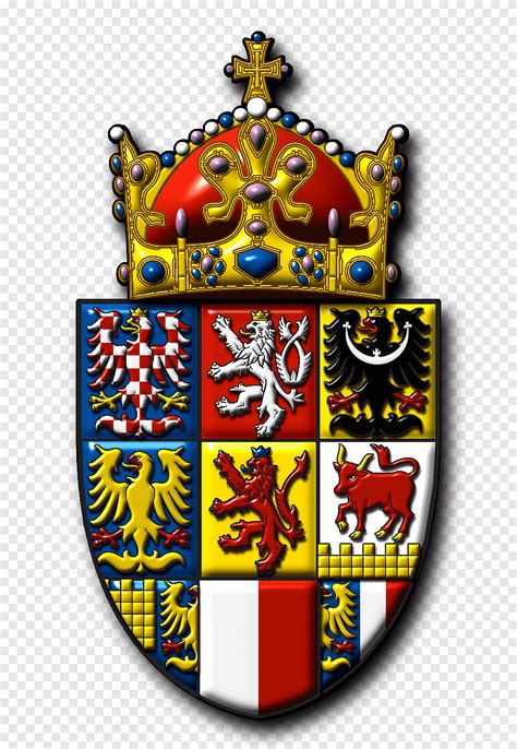 Reino De Bohemia Silesia Alemania Escudo De Armas De La Rep Blica Checa