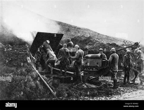2 G55 F1 1918 7 Ww1 France French Artillery 1918 History World War One