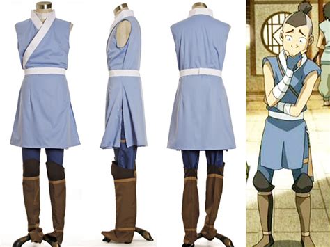 Avatar The Last Airbender Cosplay Sokka Costume Set
