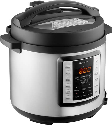 Insignia 6 Quart Multi Function Pressure Cooker Stainless Steel Ns