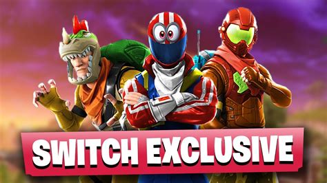 Last season brought a new battle how to downl. LEAKED Fortnite Nintendo Switch EXCLUSIVE Skins - YouTube