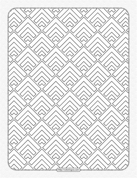 Free Printable Pdf Geometric Pattern 036