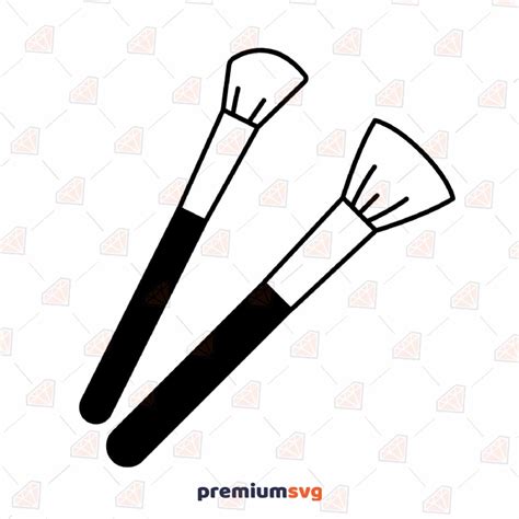 Makeup Brush Clip Art Vector Graphics 2 921 Makeup Brush Eps Clip Art Library