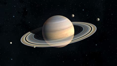 Guía De Saturno Cuántas Lunas Tiene Saturno Anillos De Saturno