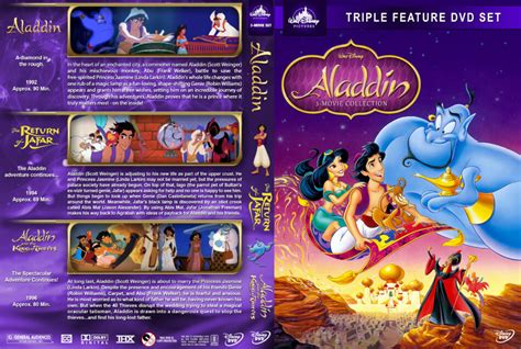 Aladdin Collection Dvd Cover 1992 1996 R1 Custom