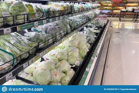 BIG C THAILAND February 4 2021 Wide Variety Of Fresh Vegetables And