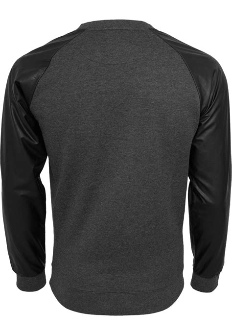 Urban Classics Mens Sweatshirt Jumper Sweater 2 Tone Raglan Crewneck Ebay