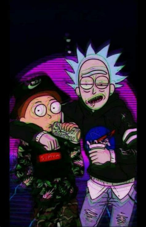 In this cartoon collection we have 23 wallpapers. Supreme Rick And Morty Wallpapers - Wallpaper Cave