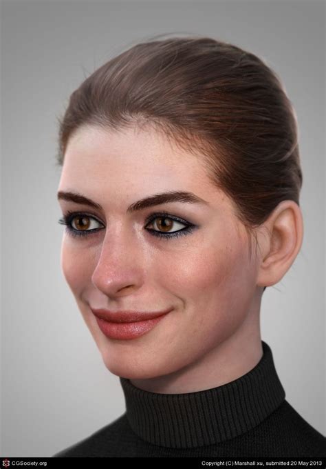 character face reference 3d model