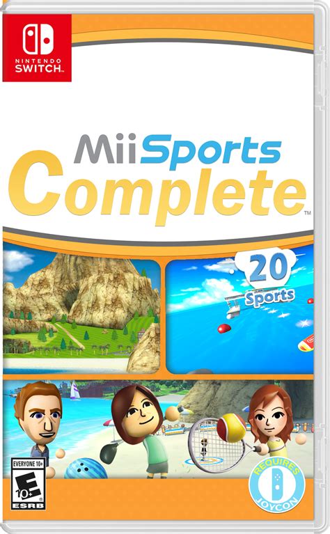 Mii Sports Complete | Nintendo Switch Concept : NintendoSwitch