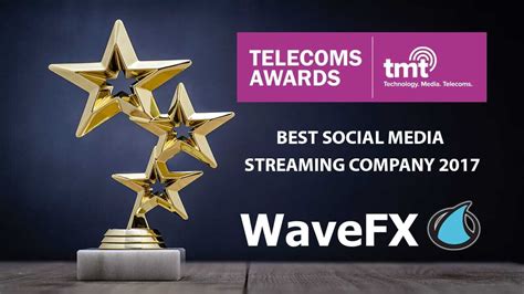 Wavefx Wins Best Social Media Streaming Company 2017