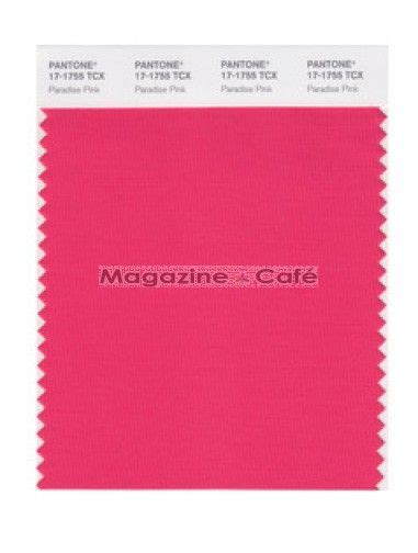 Pantone Smart 17 1755 Tcx Color Swatch Card Paradise Pink Single