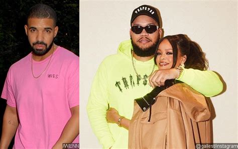 drake hangs out with rihanna s brother in barbados