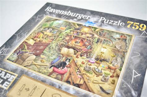 Good luck solving all the puzzles and escaping from these games! Escape Room + Puzzle in One! Escape Puzzles by Ravensburger
