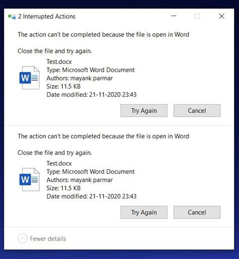 Windows 10更新可以解决文件浏览器阻止您删除在另一个应用程序中打开的文件 Win 11系统之家