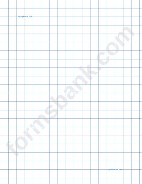 Printable Grid Paper 1 2 Inch