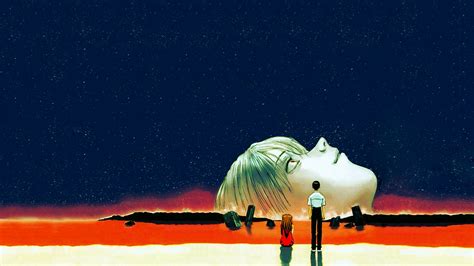 The film itself is divided into two episodes, labelled 25' and 26' to the poster for end of evangelion, which features shinji ikari and asuka langley soryu facing the giant head of rei ayanami following the failure of the. Neon Genesis Evangelion: The End of Evangelion [Película ...