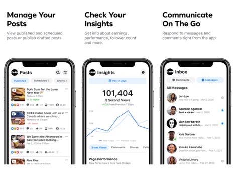 The app also offers the messenger app. Facebook Launches Live Producer and Creator Studio App ...