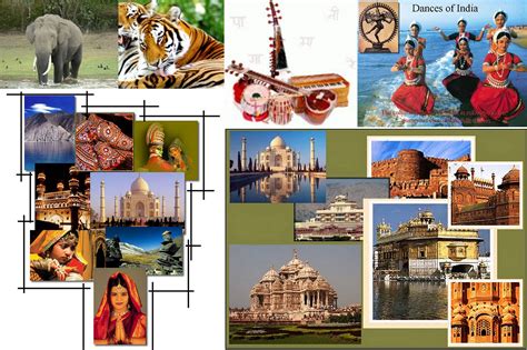 Indias Culture Collage