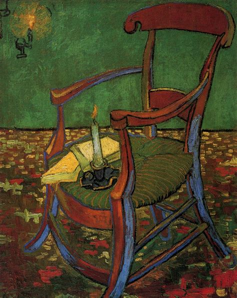 Paul Gauguins Armchair 1888 Vincent Van Gogh
