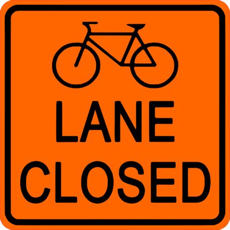 Tc 43 Bike Lane Closed On Track Safety