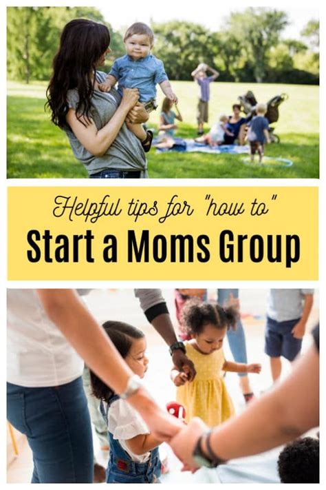 5 Tips For Starting A Moms Group The Educators Spin On It Moms Group Activities Mom