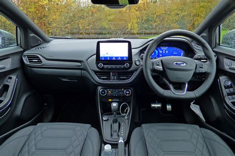 Ford Puma 2021 Interior Layout Dashboard And Infotainment Parkers