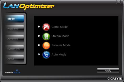 Welcome To Gigabyte Launches Lan Optimizer Utility