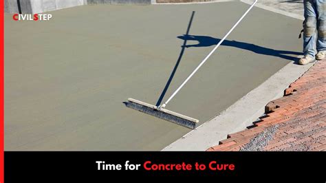 How Long For Concrete Driveway To Cure Civil~step