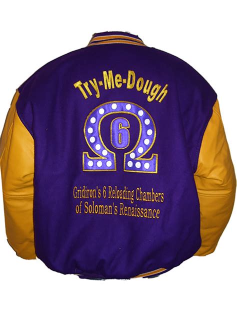 Omega Psi Phi Lettermen Jacket