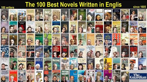 100 Best Novels Written In English Youtube