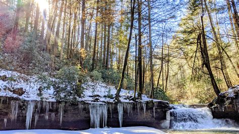 Winter At Creation Falls And Rock Bridge Arch — Kentucky Hiker Project