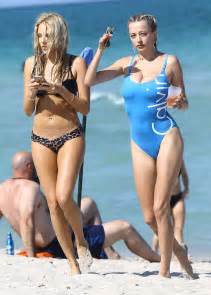 Caroline Vreeland And Shea Marie In Bikini Gotceleb