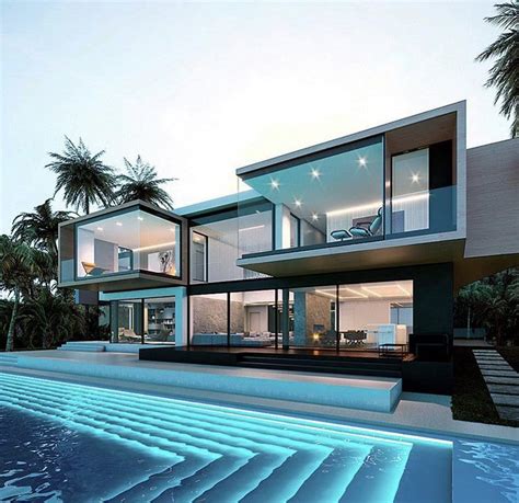 33 Lovely Modern Villa Exterior Design Ideas Luxury Look Small Modern