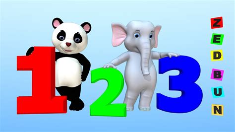 123 Song Baby Songs 3d Rhymes Learn 1 To 10 Number Song