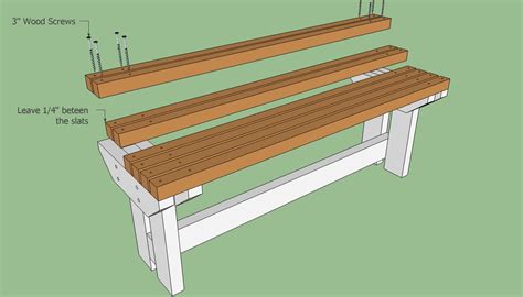 Proy Wood Choice Park Bench Seat Plans