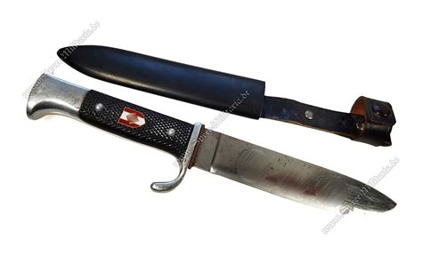 Dolche und messer sind ziergegenstände ohne scharfe kanten und gelten als spielzeug. Hitlerjugend Dolch Blut / Wittmann Antique Militaria ...