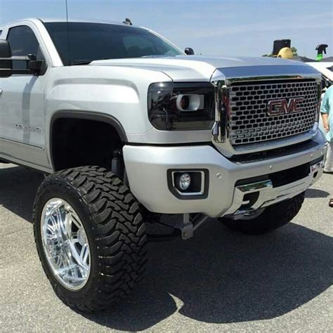 So, bring on the big chevy, gmc, ram, dodge, ford or jeep. 2015 GMC Sierra 2500HD Denali lifted | Chevy vehicles, Gmc ...