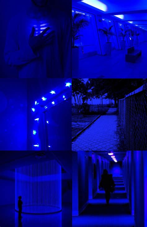 🖤 Aesthetic Dark Blue Room 2021
