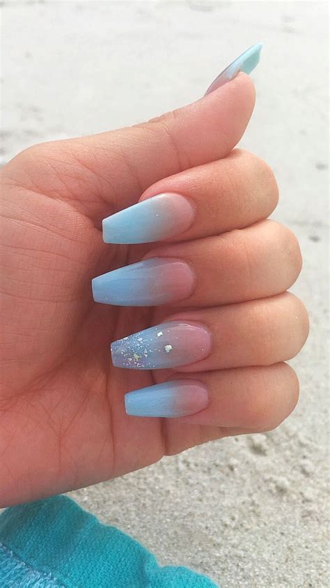 Welcome To The World Of Summer Nails Light Blue Cobphotos
