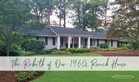 Rebirth Our 1960s Ranch House Exterior Remodel Redeem