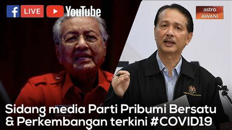 Parti pribumi bersatu malaysia (bahasa inggeris:  LANGSUNG  Sidang media Parti Pribumi Bersatu Malaysia ...