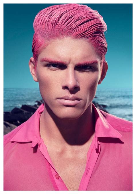 78 Best Pink Haired Men Images On Pinterest Colourful Hair Beleza