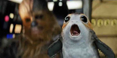 Does Chewbacca Eat Porgs In Star Wars The Last Jedi