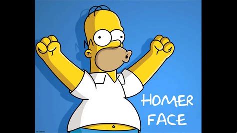 Homer Face Homer Simpson Youtube